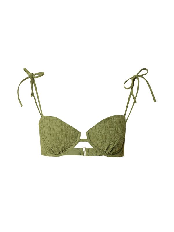 Abercrombie & Fitch Abercrombie & Fitch Bikini zgornji del  oliva