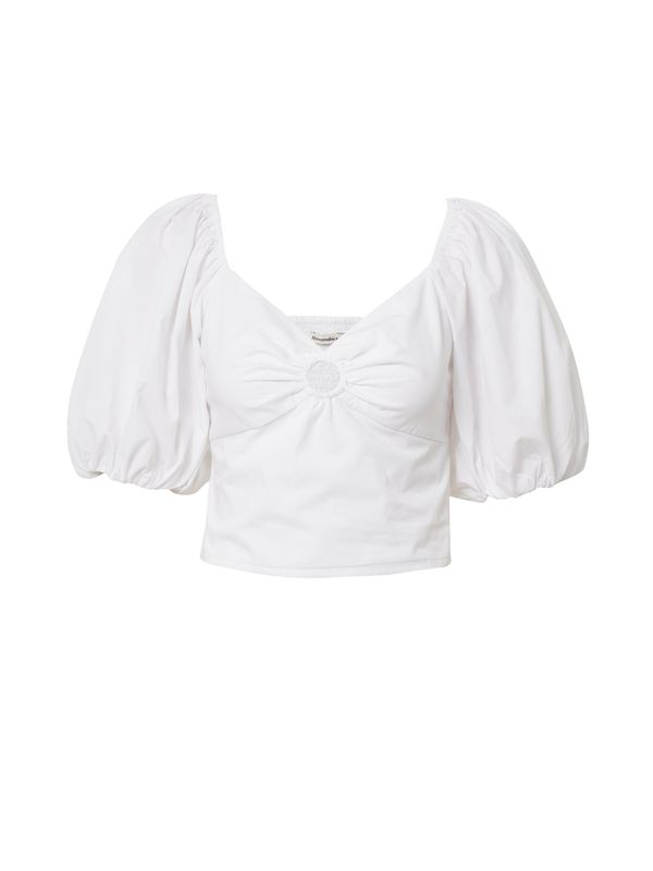 Abercrombie & Fitch Abercrombie & Fitch Bluza  bela