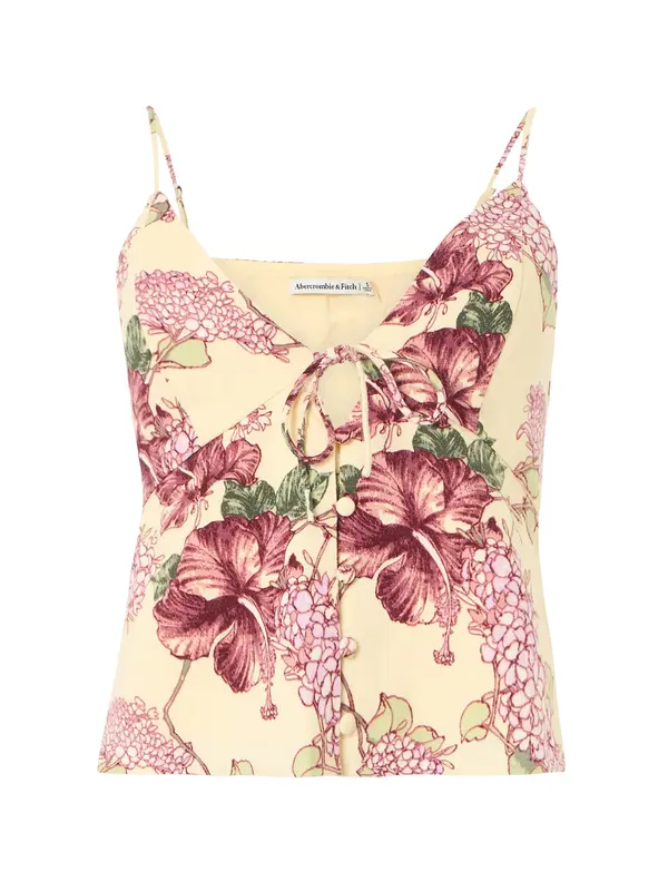 Abercrombie & Fitch Abercrombie & Fitch Bluza  rumena / zelena / roza / bordo
