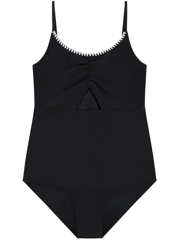 Abercrombie & Fitch Abercrombie & Fitch Enodelne kopalke  črna / bela