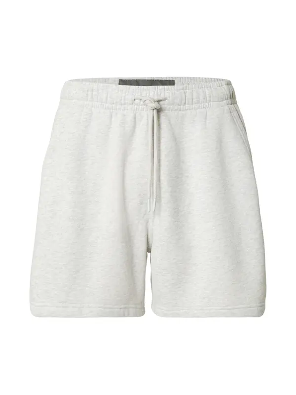 Abercrombie & Fitch Abercrombie & Fitch Hlače 'ESSENTIAL'  svetlo siva