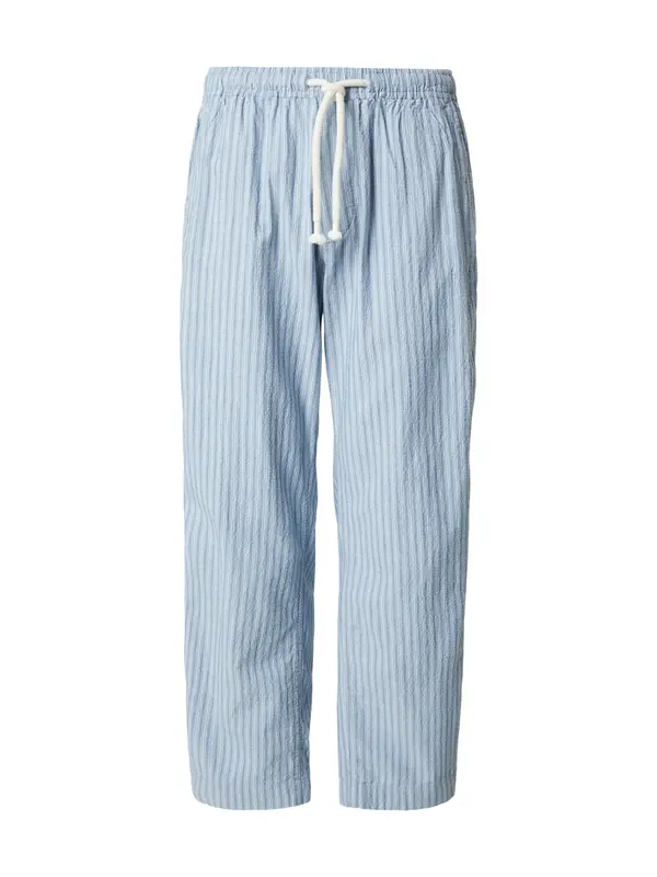 Abercrombie & Fitch Abercrombie & Fitch Hlače 'GETAWAY'  opal / nebeško modra / bela