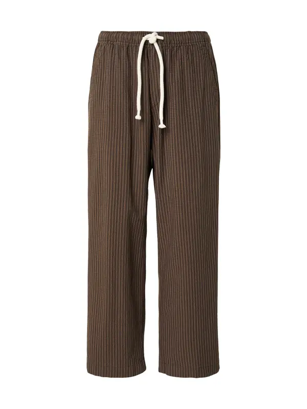 Abercrombie & Fitch Abercrombie & Fitch Hlače 'Mar4'  rjava / temno rjava