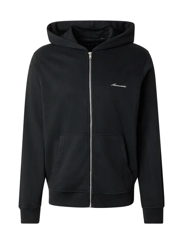 Abercrombie & Fitch Abercrombie & Fitch Jopa na zadrgo  črna