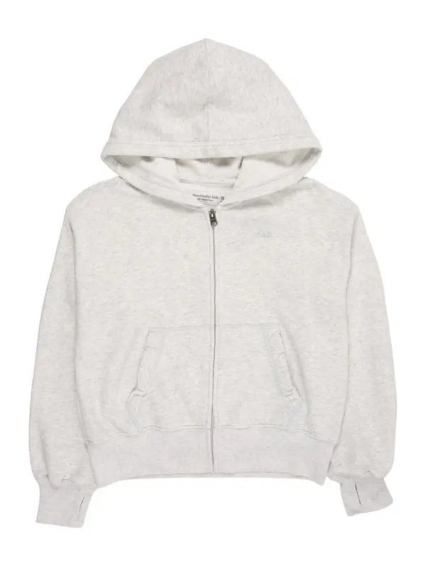 Abercrombie & Fitch Abercrombie & Fitch Jopa na zadrgo 'ESSENTIAL'  siva