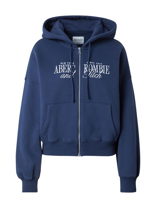 Abercrombie & Fitch Abercrombie & Fitch Jopa na zadrgo  mornarska / bela