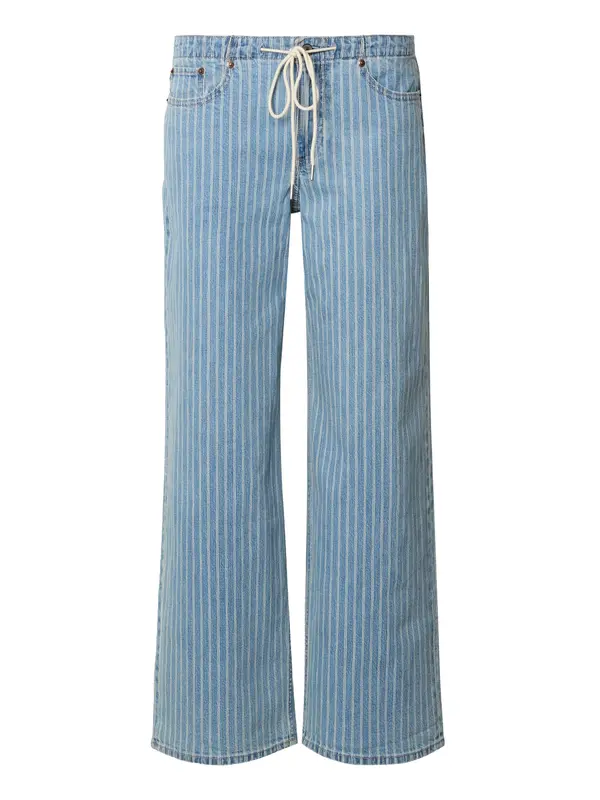 Abercrombie & Fitch Abercrombie & Fitch Kavbojke  moder denim / off-bela