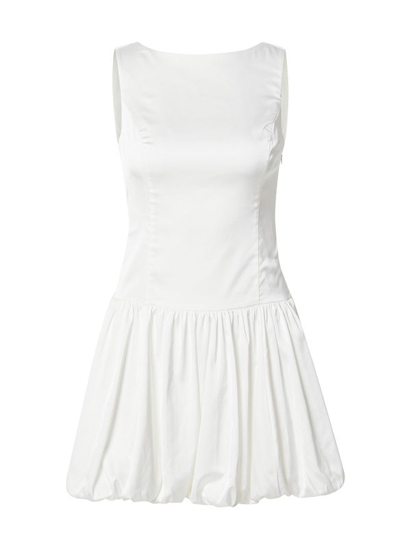 Abercrombie & Fitch Abercrombie & Fitch Koktejl obleka  bela