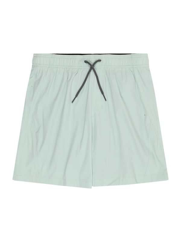 Abercrombie & Fitch Abercrombie & Fitch Kratke kopalne hlače  pastelno zelena