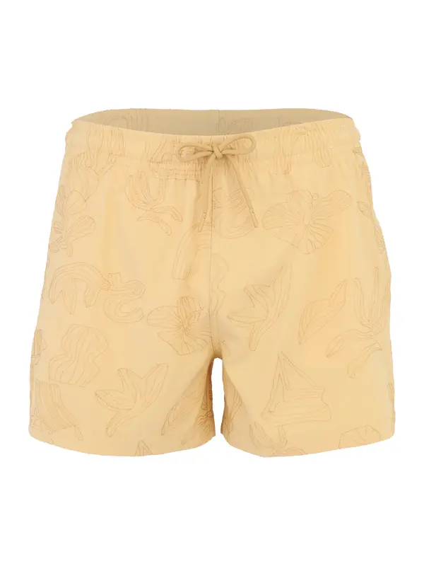 Abercrombie & Fitch Abercrombie & Fitch Kratke kopalne hlače  svetlo oranžna