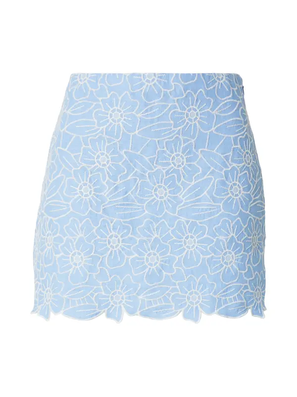 Abercrombie & Fitch Abercrombie & Fitch Krilo 'Feb4'  turkizna / bela