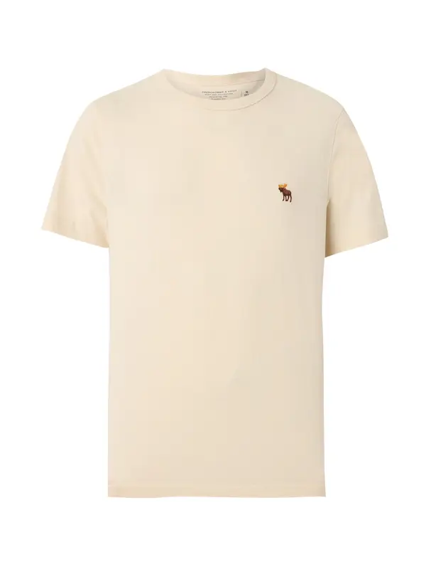 Abercrombie & Fitch Abercrombie & Fitch Majica 'CLASSIC ESSENTIAL'  pesek