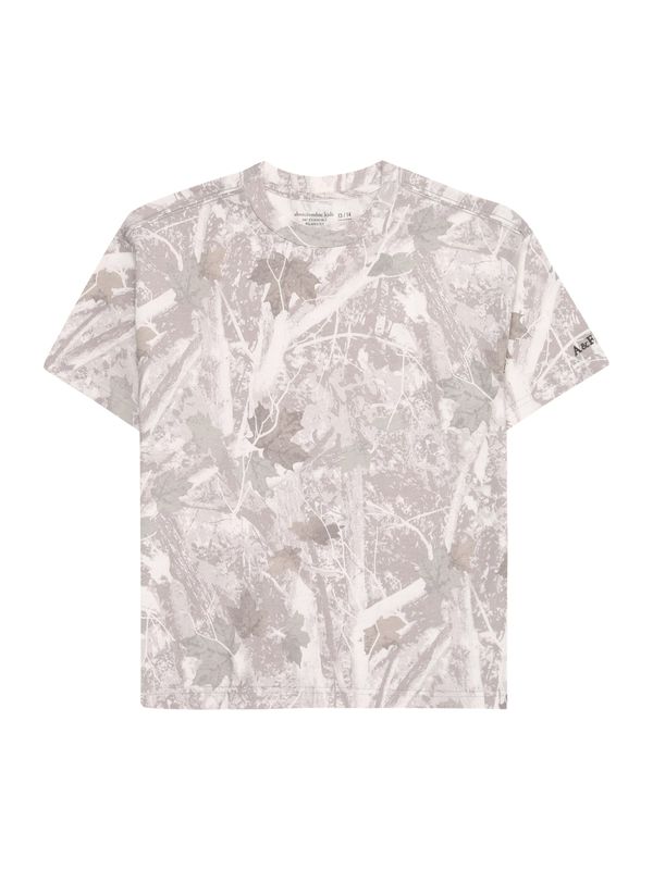 Abercrombie & Fitch Abercrombie & Fitch Majica 'ESSENTIAL'  kaki / bela