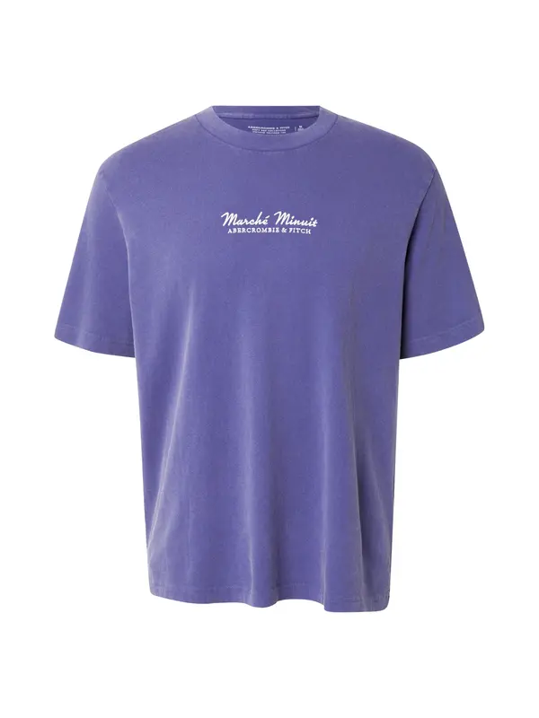 Abercrombie & Fitch Abercrombie & Fitch Majica  indigo / zelena / bela