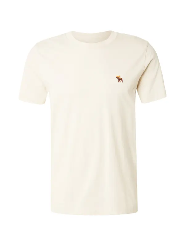 Abercrombie & Fitch Abercrombie & Fitch Majica 'LIFELIKE MOOSE'  bela