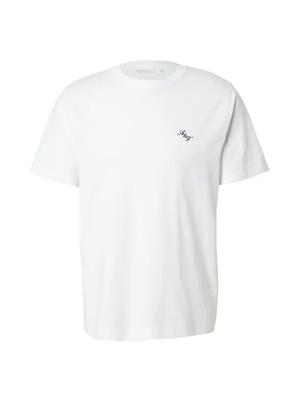 Abercrombie & Fitch Abercrombie & Fitch Majica  modra / bela