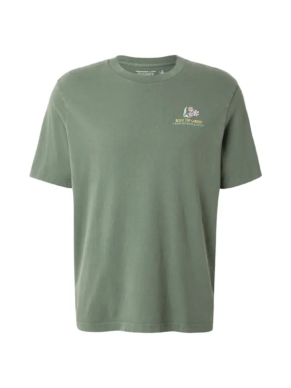 Abercrombie & Fitch Abercrombie & Fitch Majica  modra / zelena / meta / jastog