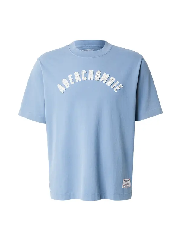 Abercrombie & Fitch Abercrombie & Fitch Majica  nebeško modra / volneno bela