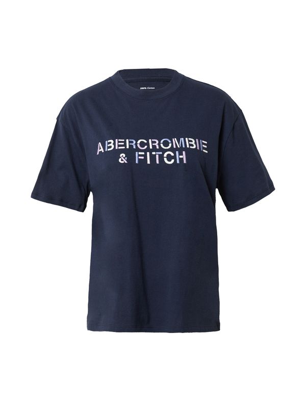 Abercrombie & Fitch Abercrombie & Fitch Majica  nočno modra / svetlo modra / bela
