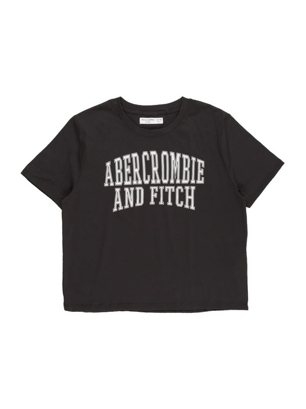 Abercrombie & Fitch Abercrombie & Fitch Majica 'READY FOR PLAY'  črna / bela