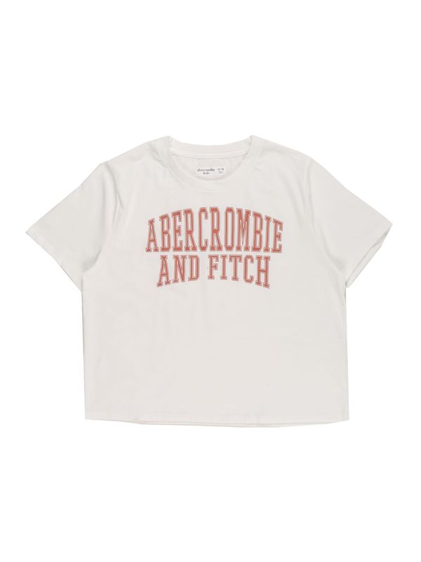 Abercrombie & Fitch Abercrombie & Fitch Majica 'READY FOR PLAY SPORTY'  rdeča / bela