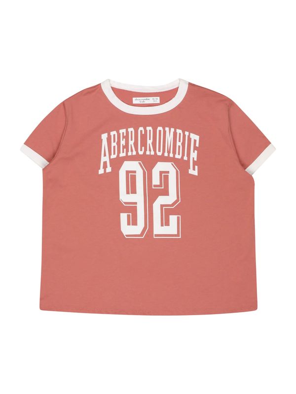 Abercrombie & Fitch Abercrombie & Fitch Majica  rjasto rjava / bela