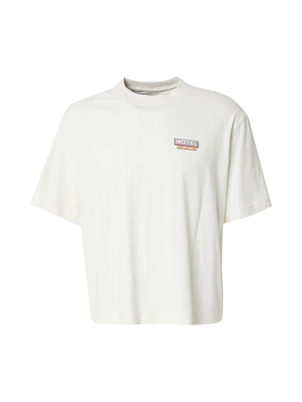 Abercrombie & Fitch Abercrombie & Fitch Majica  svetlo modra / rjava / rdeča / bela