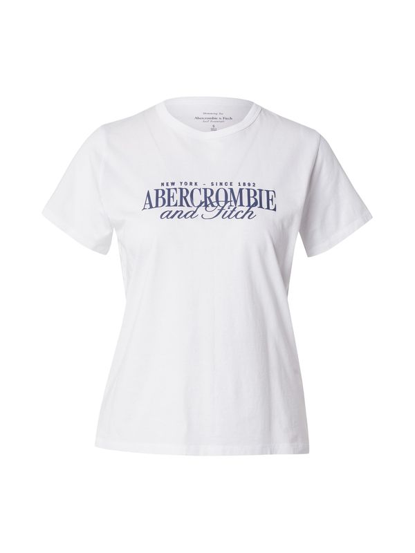 Abercrombie & Fitch Abercrombie & Fitch Majica  temno modra / bela