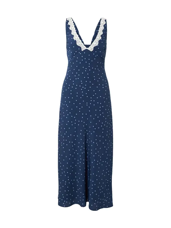 Abercrombie & Fitch Abercrombie & Fitch Obleka  mornarska / opal / bela