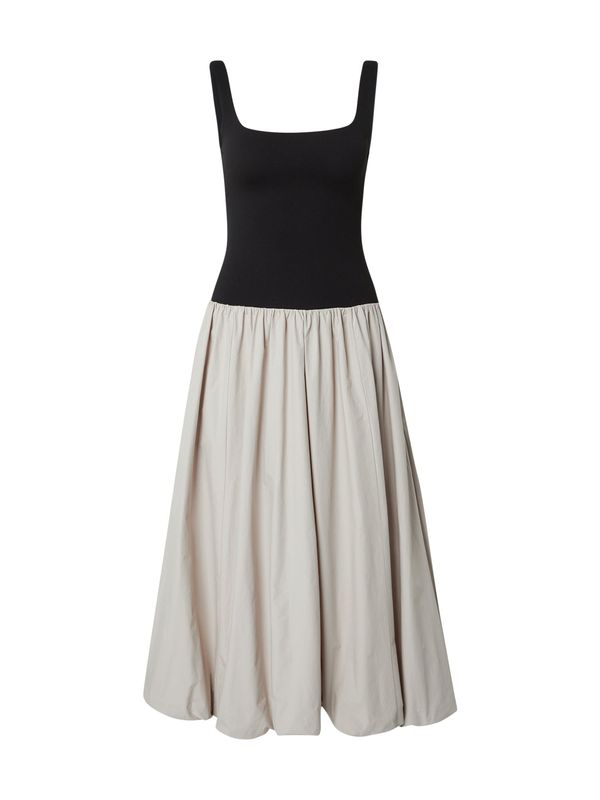 Abercrombie & Fitch Abercrombie & Fitch Obleka  svetlo siva / črna