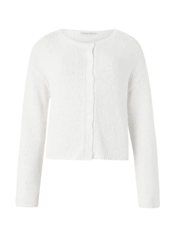 Abercrombie & Fitch Abercrombie & Fitch Pletena jopa  bela