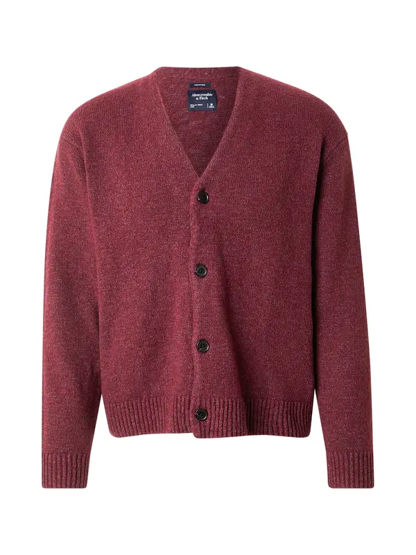Abercrombie & Fitch Abercrombie & Fitch Pletena jopa  bordo