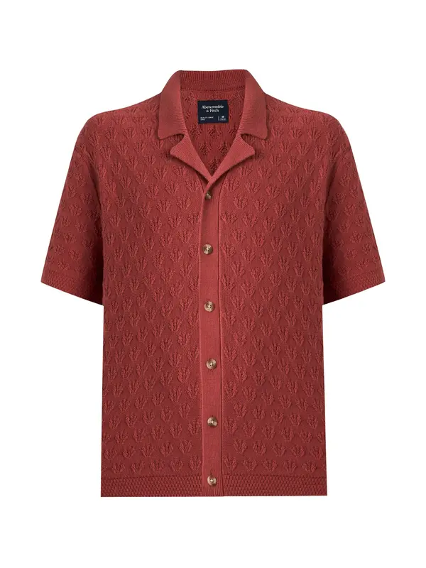 Abercrombie & Fitch Abercrombie & Fitch Pletena jopa 'RAFFIA'  korala