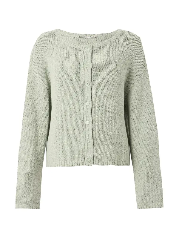 Abercrombie & Fitch Abercrombie & Fitch Pletena jopa  svetlo zelena