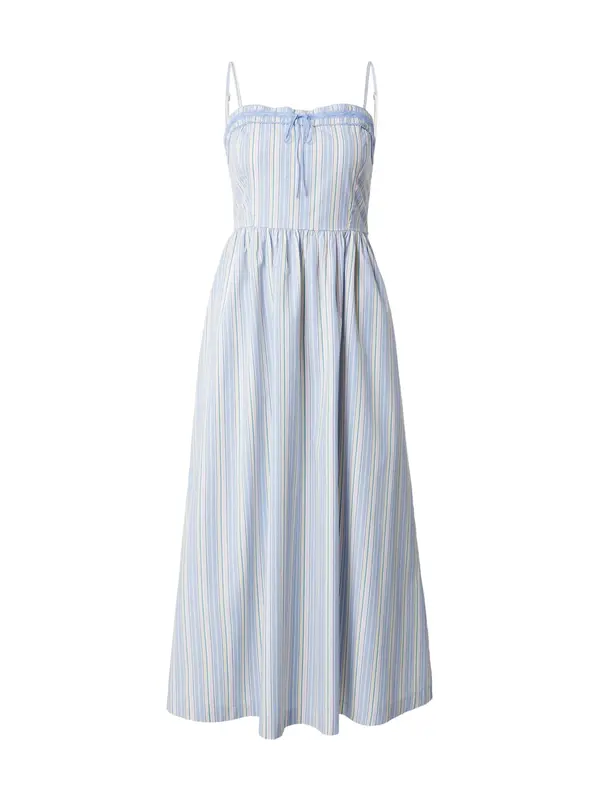 Abercrombie & Fitch Abercrombie & Fitch Poletna obleka 'EMERSON 2.0'  pastelno modra / pastelno rumena / pastelno roza / bela
