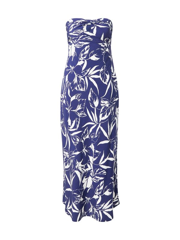 Abercrombie & Fitch Abercrombie & Fitch Poletna obleka  modra / bela