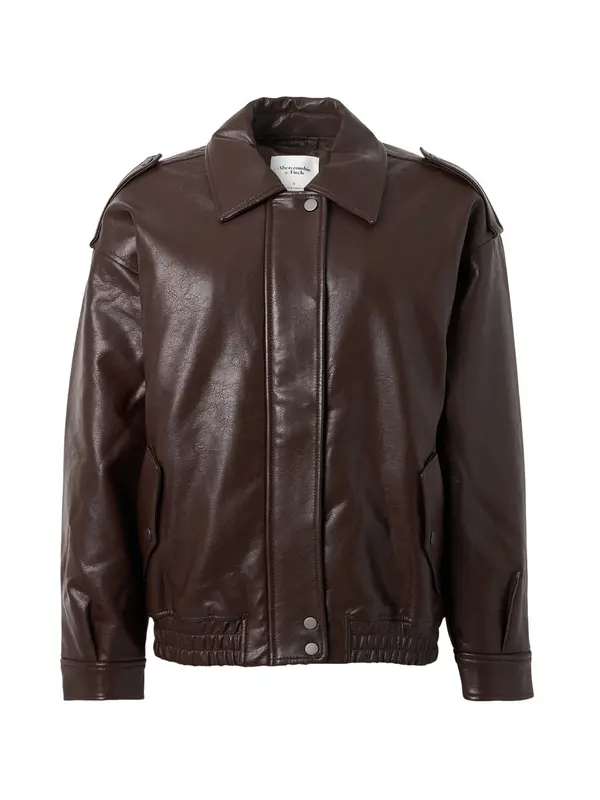Abercrombie & Fitch Abercrombie & Fitch Prehodna jakna 'CLASSIC'  rjava