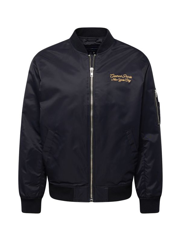 Abercrombie & Fitch Abercrombie & Fitch Prehodna jakna  kit / svetlo bež / črna