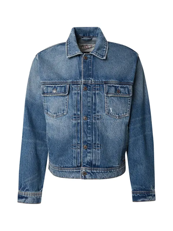Abercrombie & Fitch Abercrombie & Fitch Prehodna jakna  moder denim