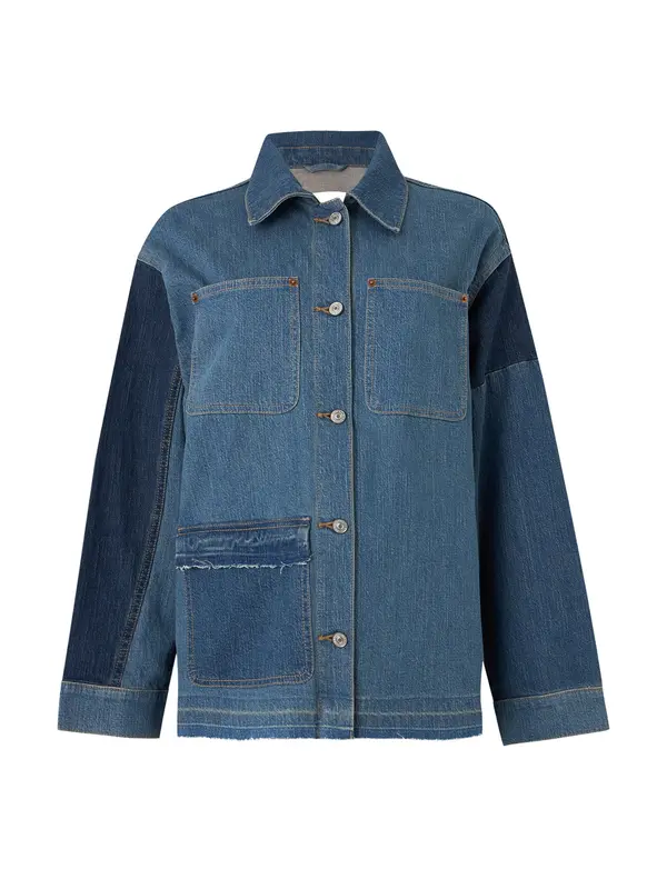 Abercrombie & Fitch Abercrombie & Fitch Prehodna jakna  mornarska / temno modra