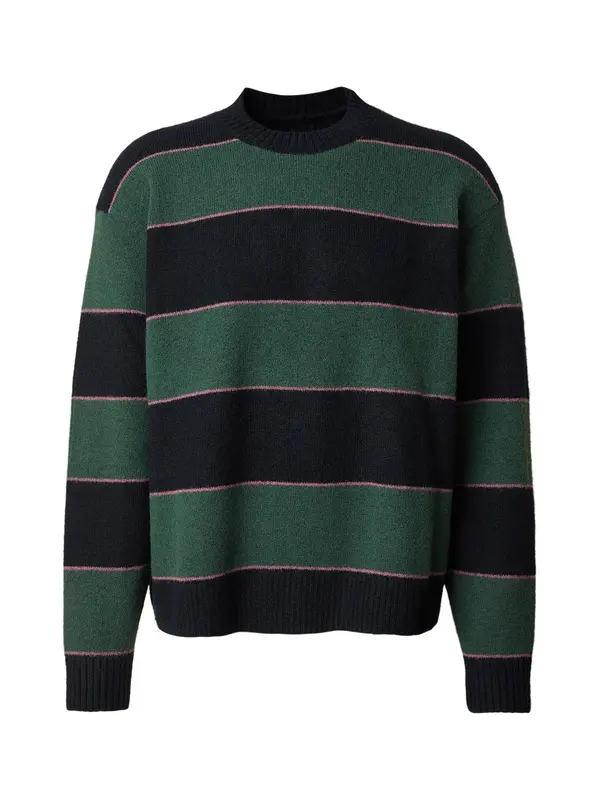 Abercrombie & Fitch Abercrombie & Fitch Pulover 'ESSENTIAL'  marine / zelena / staro roza