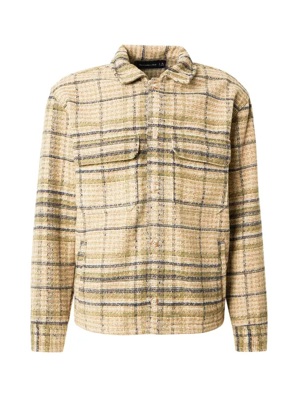 Abercrombie & Fitch Abercrombie & Fitch Srajca  bež / mornarska / oliva