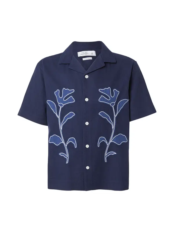 Abercrombie & Fitch Abercrombie & Fitch Srajca  mornarska / temno modra / bela