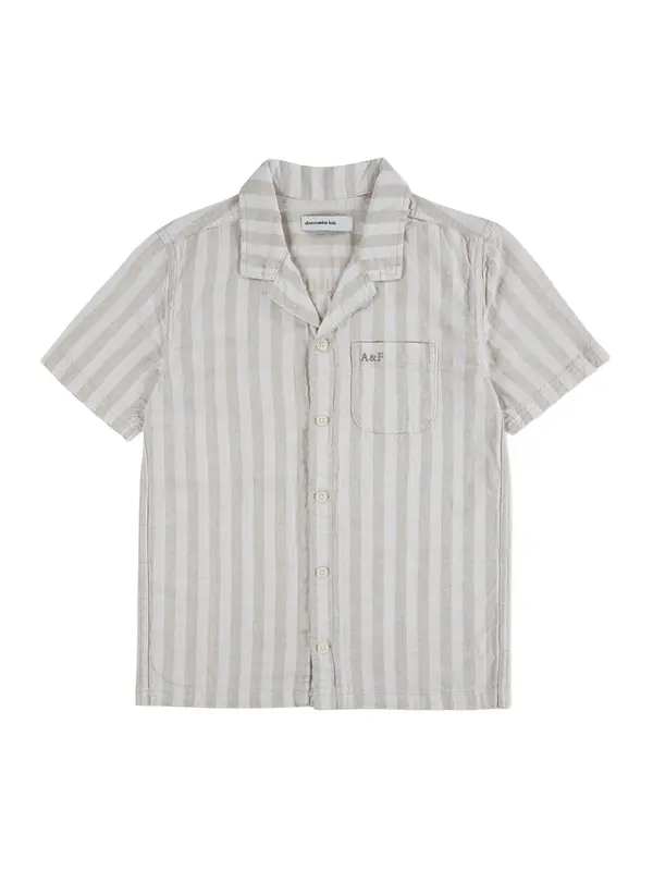 Abercrombie & Fitch Abercrombie & Fitch Srajca  temno siva / svetlo siva