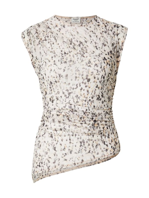 Abercrombie & Fitch Abercrombie & Fitch Top  chamois / ecru / temno rjava / temno siva