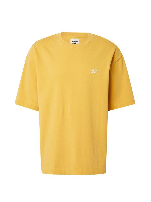 ABOJ ADEJ ABOJ ADEJ Majica 'Adi Ada'  gorčica / bela