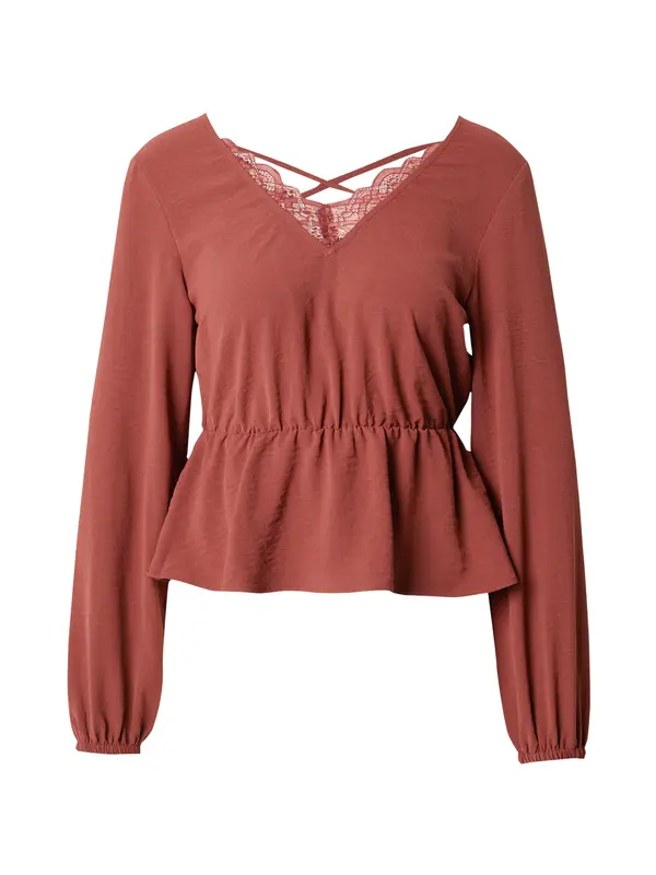 ABOUT YOU ABOUT YOU Bluza 'Ivana Blouse'  rjava