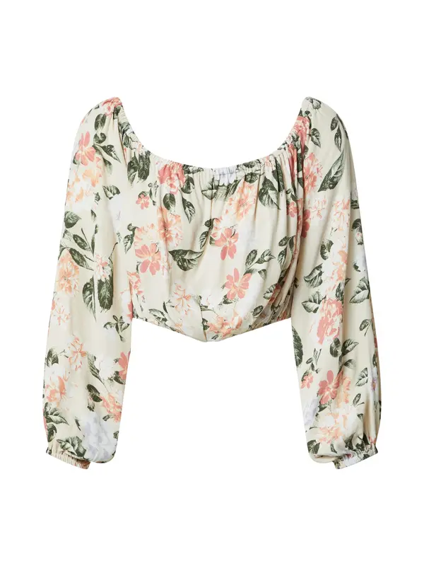 ABOUT YOU ABOUT YOU Bluza 'Melisa'  bež / mešane barve