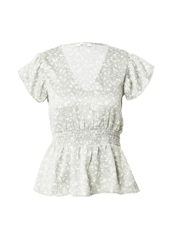 ABOUT YOU ABOUT YOU Bluza 'Selina'  meta / bela