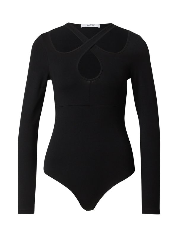 ABOUT YOU ABOUT YOU Bodi majica 'Arabella'  črna